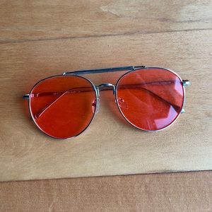 Orange sunglasses
